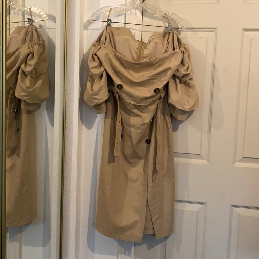 New York & Company Off the shoulder Size 14 stretch dress